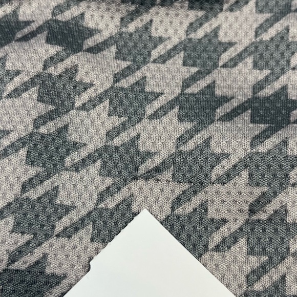 Nike Lebron James Mens Houndstooth Basketball Shorts Sz Medium Y2K Grey/Red C2 - Picture 6 of 9